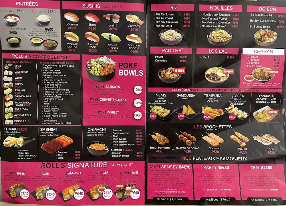 Sushi Sensey - Menu Image 3